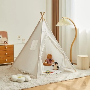 Składany domek do zabawy przenośny wigwam 130 cm