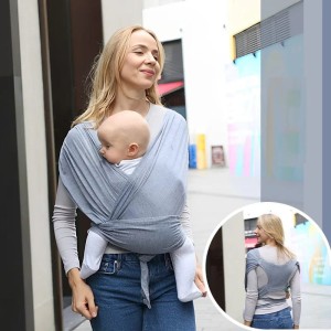 Nosidełko dla dziecka elastyczna chusta do noszenia niemowlaka 