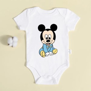 Bawełniane Body dla niemowląt kaczor Donald  i przyjaciele 3-24 M
