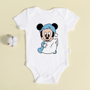 Bawełniane Body dla niemowląt kaczor Donald i przyjaciele 3-24 M
