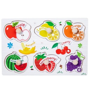 Zabawka Edukacyjna Montessori drewniane puzzle dla dzieci w 1-3 lata