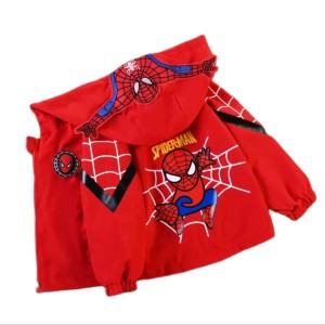Kurtka wiosenna dla chłopców z motywem Spider-Man 