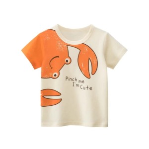 Bawełniana koszulka dla dzieci T-shirt bawełniany dla chłopca 