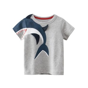 Bawełniana koszulka dla dzieci T-shirt bawełniany dla chłopca