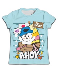 Koszulka na krótki rękaw dla dziewczynek T-shirt dla dzieci 90-160