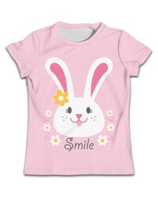 Koszulka na krótki rękaw dla dziewczynek T-shirt dla dzieci 90-160