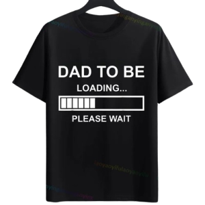 Koszulka Bawełniana dla Przyszłego Taty T-shirt Idealny na Prezent