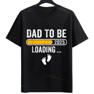 Koszulka Bawełniana dla Przyszłego Taty T-shirt Idealny na Prezent