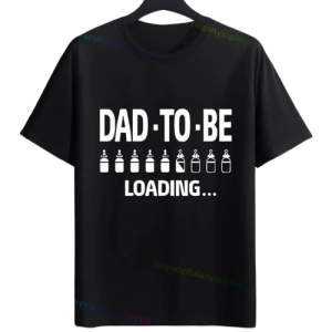 Koszulka Bawełniana dla Przyszłego Taty T-shirt Idealny na Prezent