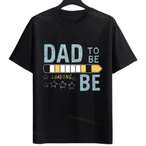 Koszulka Bawełniana dla Przyszłego Taty T-shirt Idealny na Prezent
