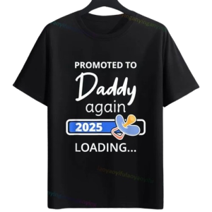 Koszulka Bawełniana dla Przyszłego Taty T-shirt Idealny na Prezent