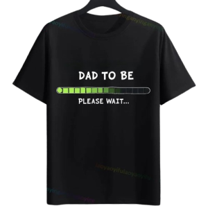 Koszulka Bawełniana dla Przyszłego Taty T-shirt Idealny na Prezent