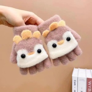 Rękawiczki Dziecięce Zimowe Dwupalczaste Unisex 2-8 Lat
