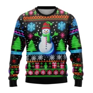Dziecięca Bluza Świąteczna 3D – Kolorowy Sweter dla Chłopców i Dziewczynek