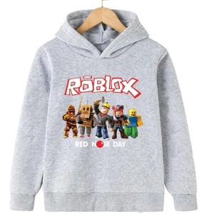 Bluza dziecięca Roblox z kapturem – bluza dla dzieci 100–160