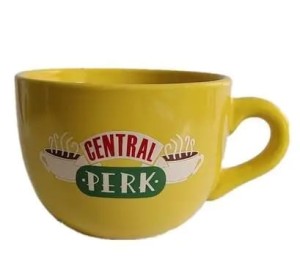 Duży Kubek Ceramiczny 650ml – Styl Retro Central Perk Coffee Cup