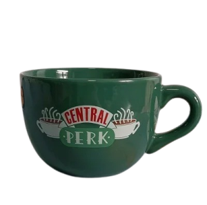 Duży Kubek Ceramiczny 650ml – Styl Retro Central Perk Coffee Cup