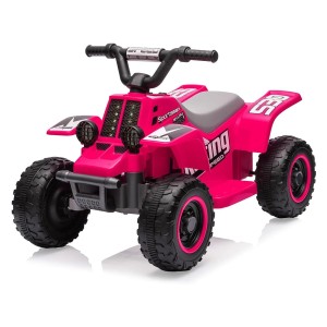 Quad Elektryczny dla Dzieci ATV na Akumulator LED, Wolny Start, 12V