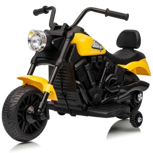 Motorek elektryczny dla dzieci 18–36 miesięcy – jeździk motor na akumulator, LED, jazda przód/tył, stabilne kółka