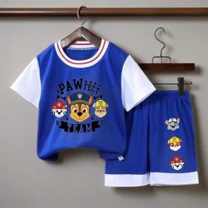 Komplet Letni dla Chłopca Psi Patrol – Zestaw T-shirt i Spodenki Paw Patrol