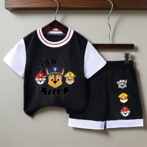 Komplet Letni dla Chłopca Psi Patrol – Zestaw T-shirt i Spodenki Paw Patrol